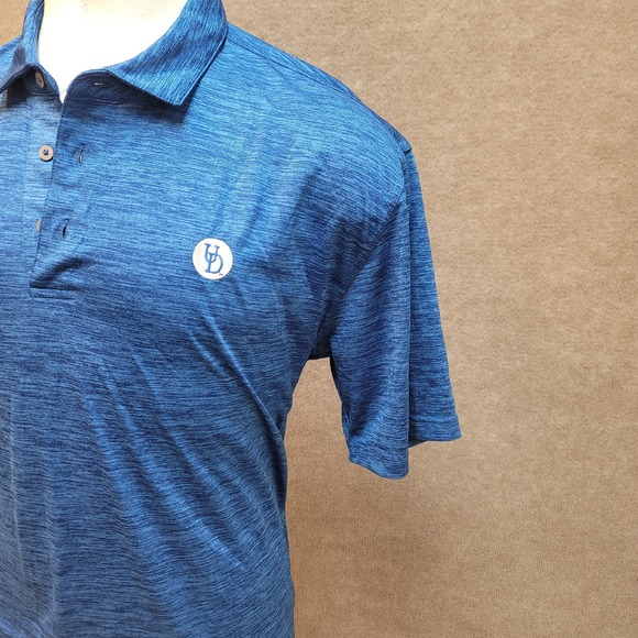 Oxford mens  blue polo, Sky Blue, FJ, Golf Shirt, Size XXL - Picture 3 of 8